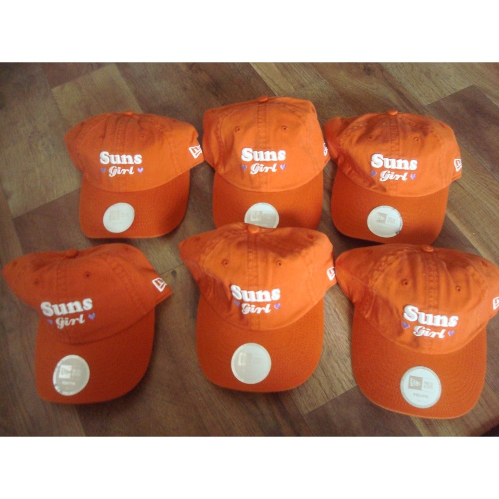 PHOENIX SUNS 6HAT LOT BUNDLE NEW ERA YOUTH CAP HAT 90S VINTAGE 00S Y2K M1